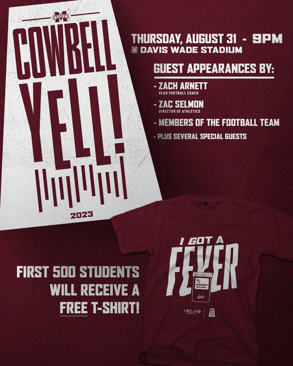 Cowbell Yell poster