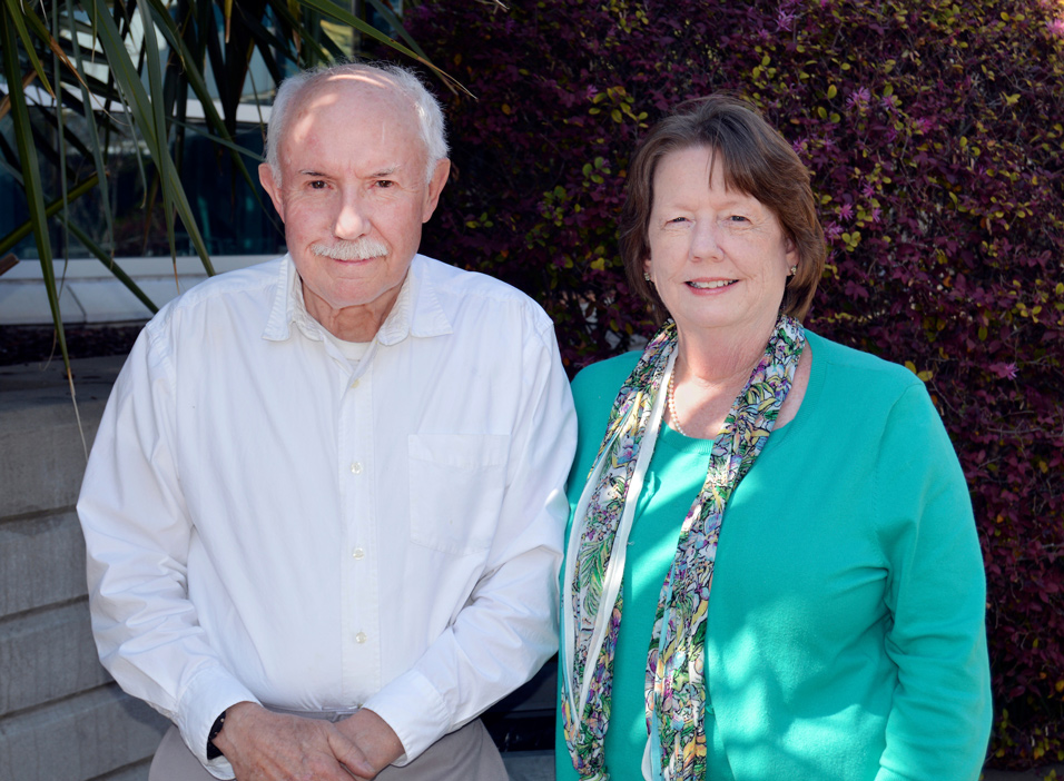 Douglas Crawford and Leigh Jensen-Crawford (Photo by Paige Watson)