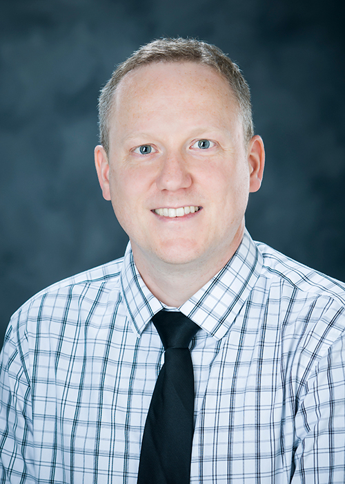 Studio portrait of Ben Crider