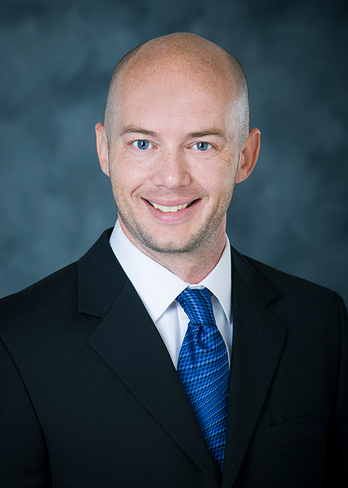 Studio portrait of Brent Crocker