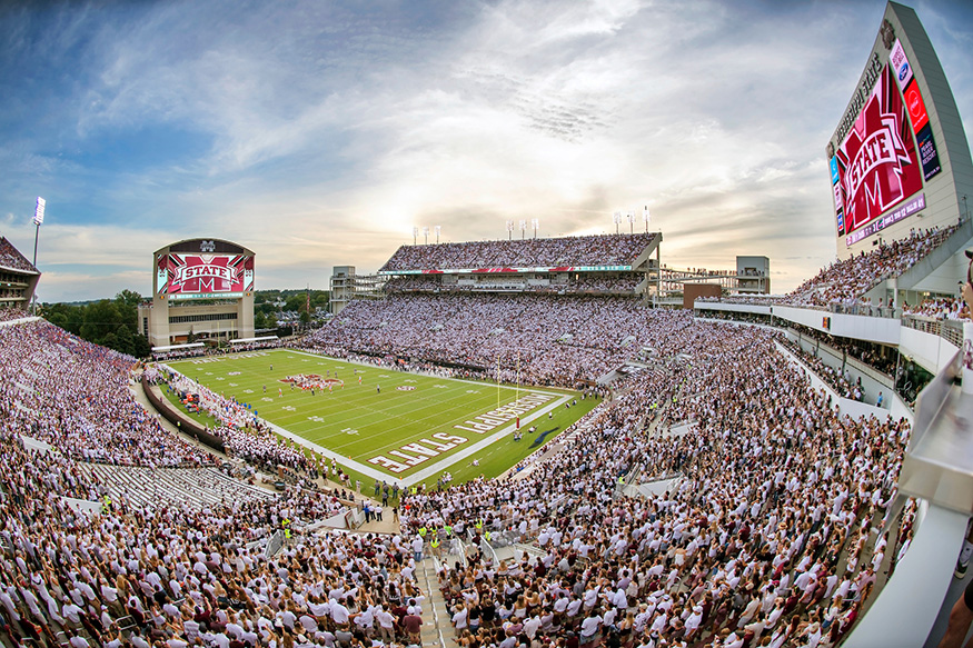 Davis Wade Stadium Interactive Seating Chart