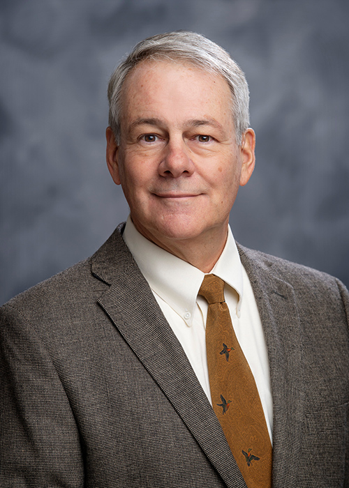 Studio portrait of Steve Demarais