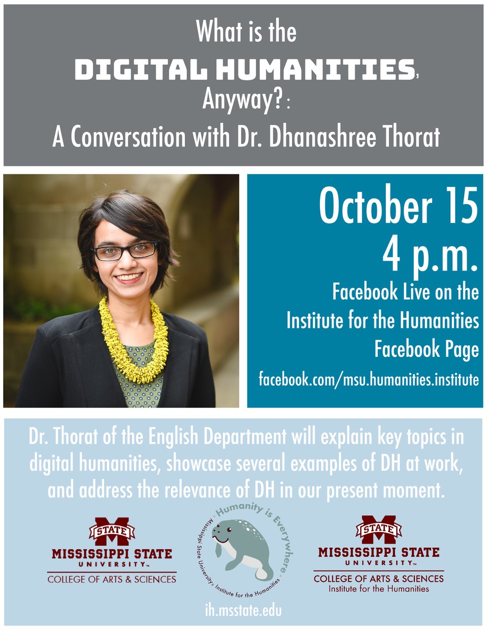 'What is the Digital Humanities Anyway?' A Conversation with MSU's