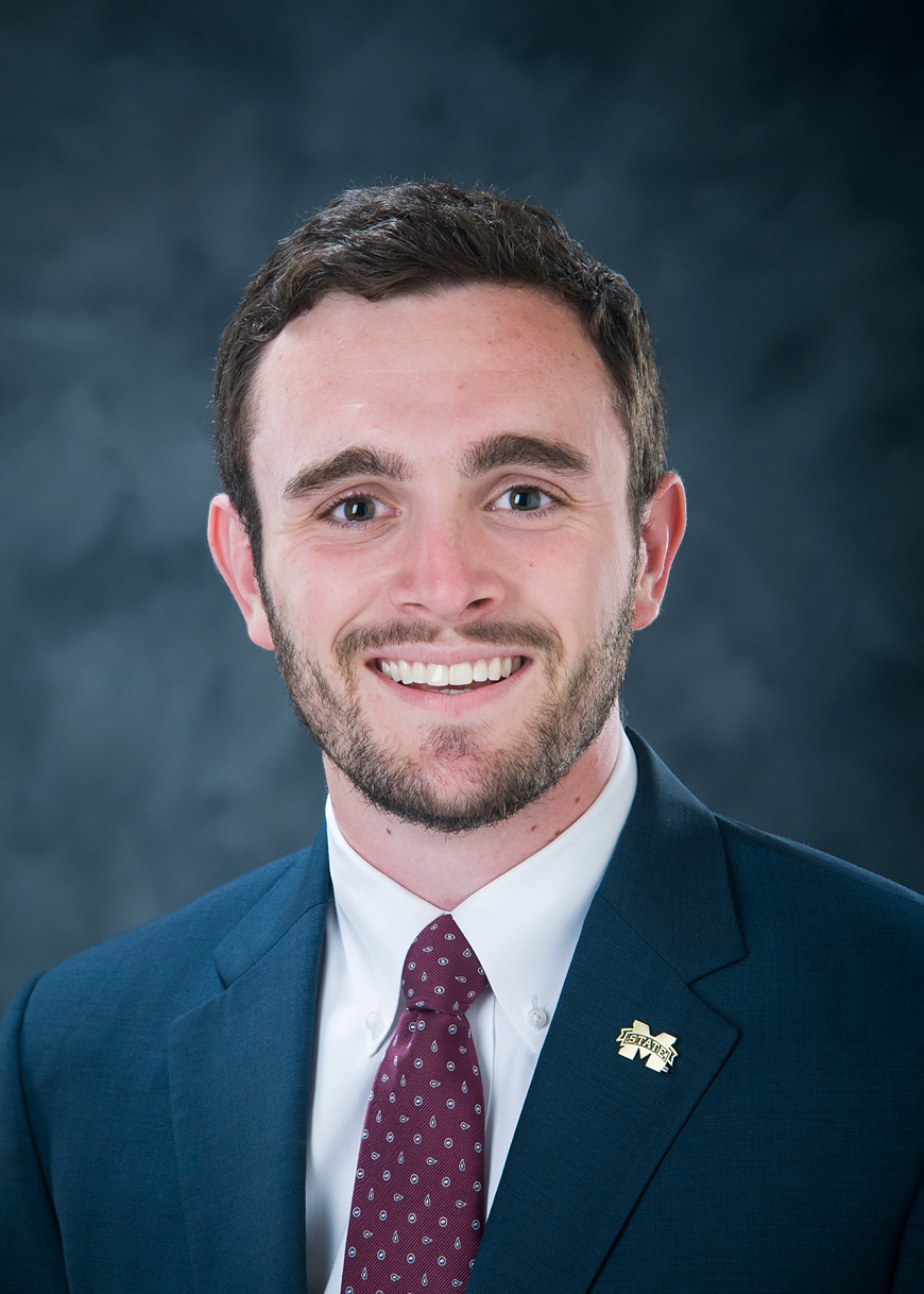 MSU student body president Joseph M. “JoJo” Dodd (Photo by Russ Houston)