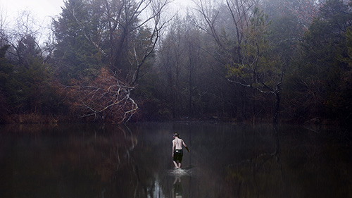 “Pond,” an ink jet print from Dominic Lippillo’s “Stories We Tell Ourselves” series (Photo submitted)