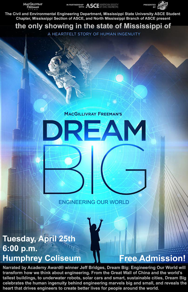 Dream Big event poster
