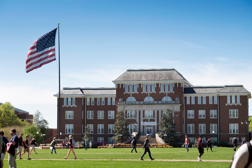 Mississippi State University has topped the $100 million mark in private gifts for the fourth consecutive year. (Photo by Megan Bean)