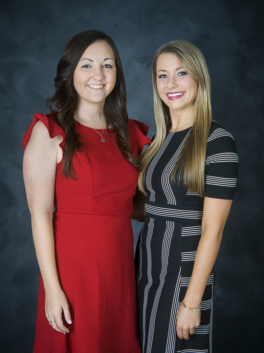 Sadie Pierce and Allie Seale (Photo by Russ Houston)