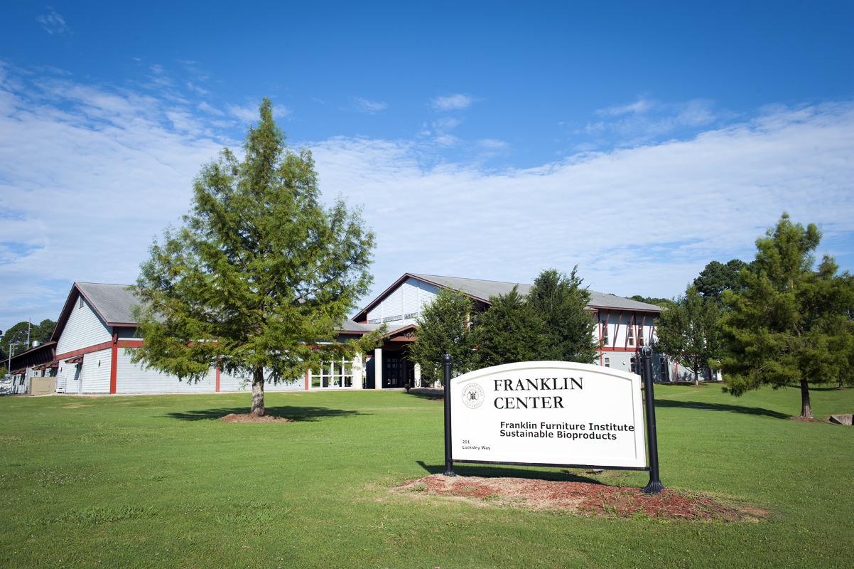 The Franklin Furniture Institute at Mississippi State University is continuing core activities in support of the furniture industry, including: furniture testing, fundamental and applied furniture-related research, technical assistance, graduate and undergraduate education and training, and industry-driven specialized programming and activities. (Photo by Russ Houston)