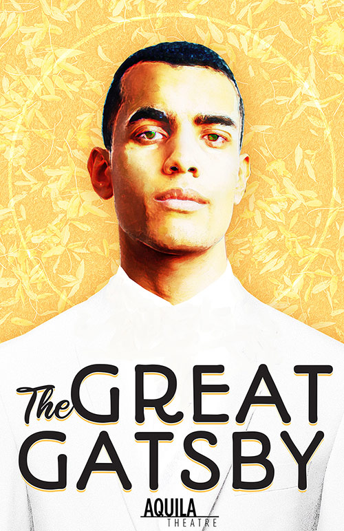 The Great Gatsby promotional graphic poster
