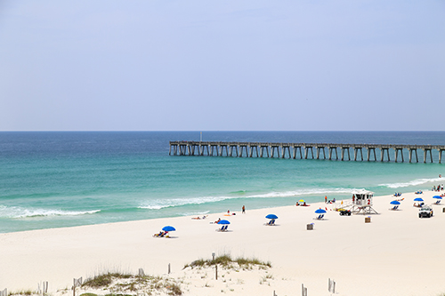 Visitors to Gulf Coast beaches are encouraged to take a brief survey to help Mississippi State researchers evaluate a coastal monitoring system. (Photo by Getty Images)