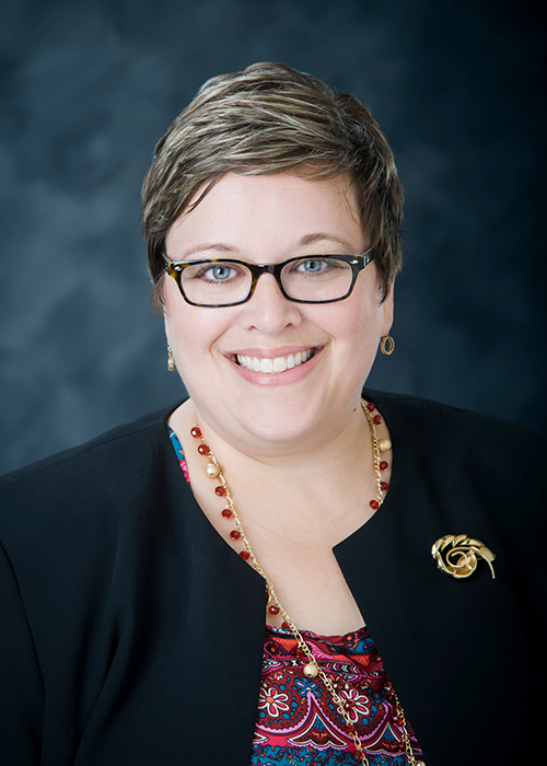 Studio portrait of MSU Vice President for Student Affairs Regina Young Hyatt