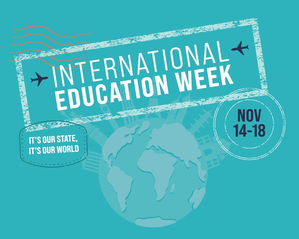 International Education Week graphic