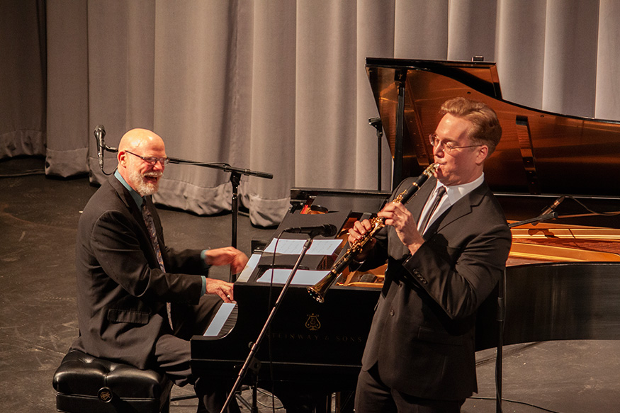 Jeff Barnhart and Dave Bennett perform during the 2019 festival 