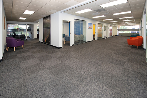 Picture of Babel Street's office space in the Downtown Innovation Hub