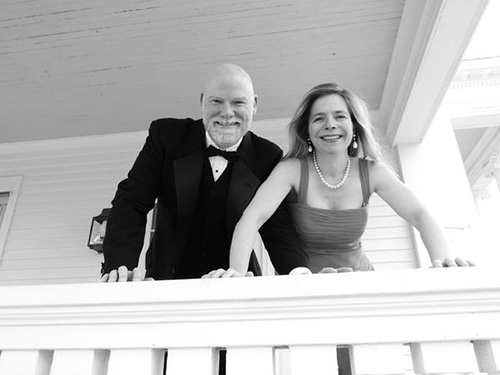 Ivory&Gold, the musical duo of renowned soloist and band pianist Jeff Barnhart and wife, flutist Anne Barnhart. Jeff Barnhart also is serving his fifth year as the festival's artistic director. (Submitted photo)