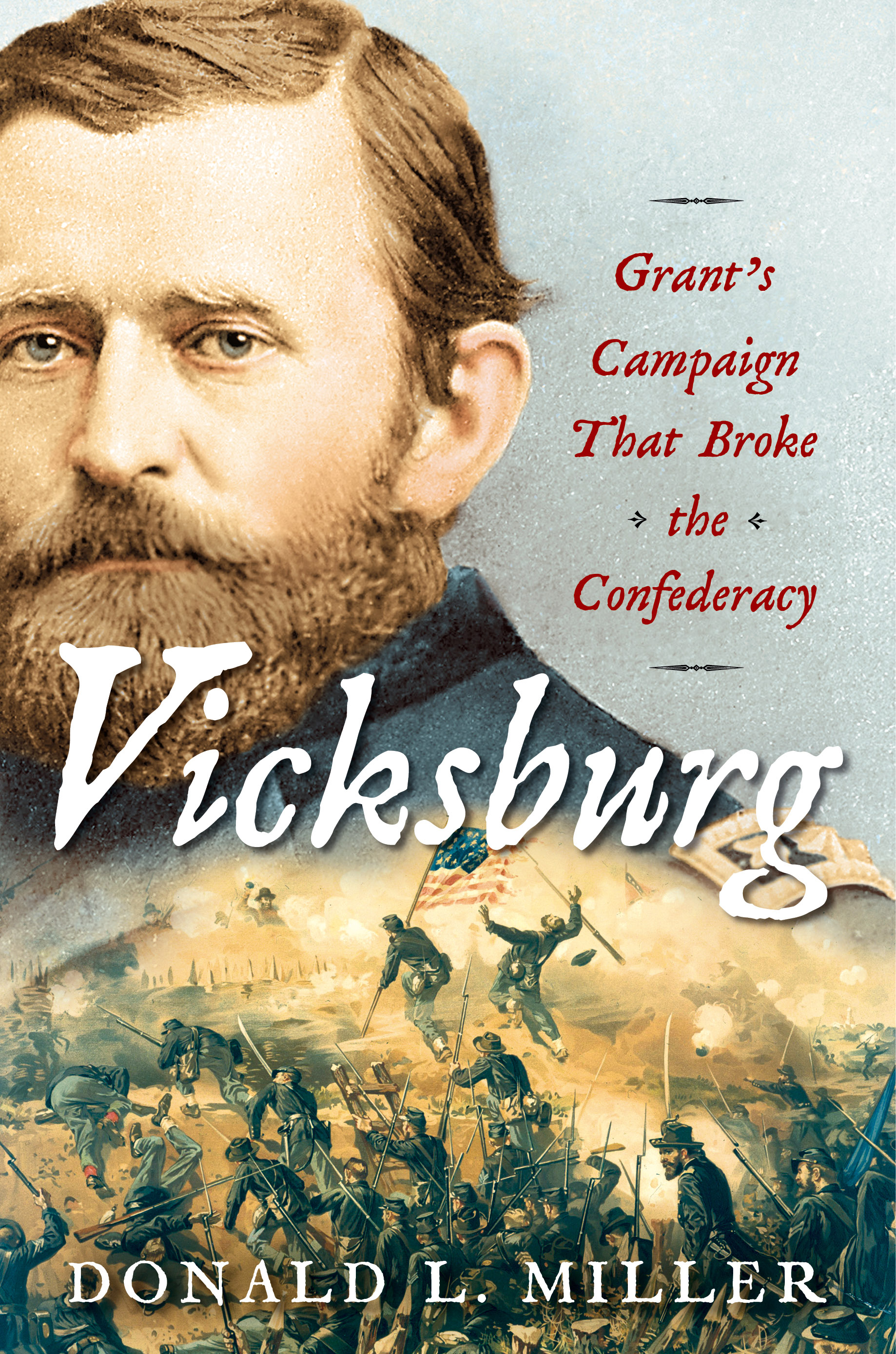 "Vicksburg" book cover