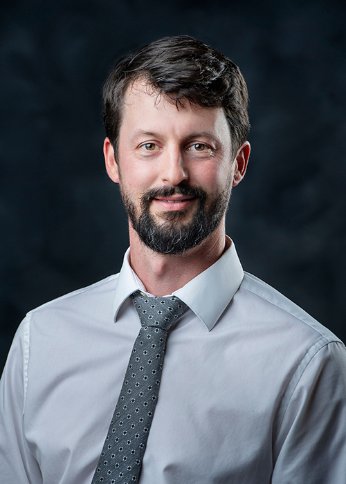 Studio portrait of Dr. Christopher N. Johnson