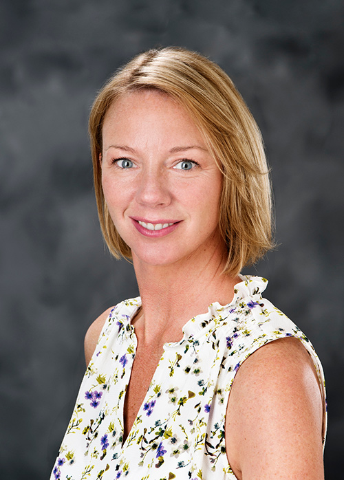 Studio portrait of Heather Jordan