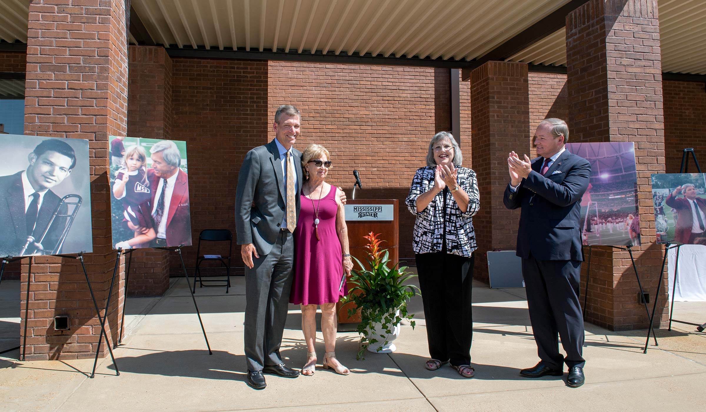 Kent Sills Band Hall Dedication.