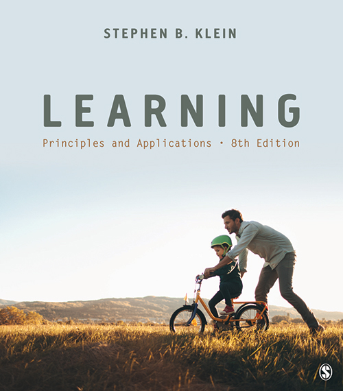 “Learning: Principles and Applications,” a textbook by MSU psychology professor Stephen Klein, is now in its 8th edition since it was first published in 1987. (Photo submitted)