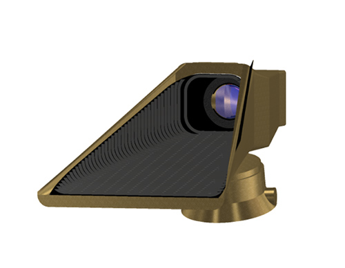 Rendering of AstronetX L-CAM1 Telescope