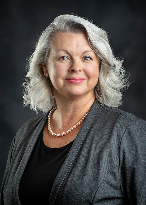 Studio portrait of Tonia Lane