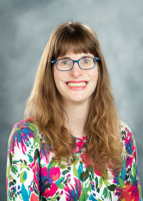 Studio portrait of Stephanie Lemley