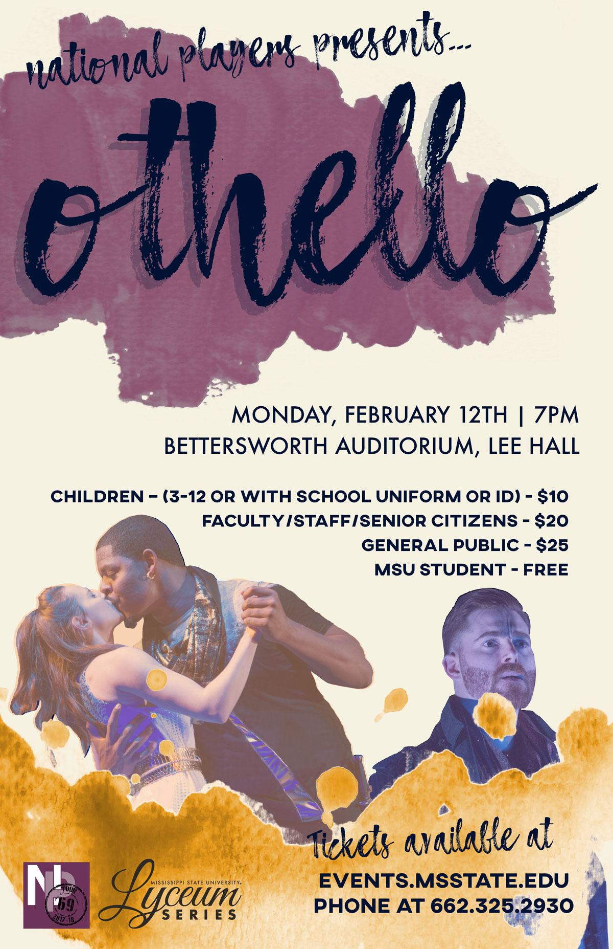 Lyceum Series Othello Poster