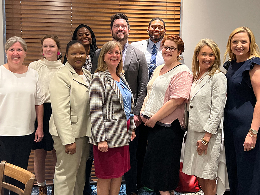 Graduates of the Mississippi Education Policy Fellowship Program pose for a picture.