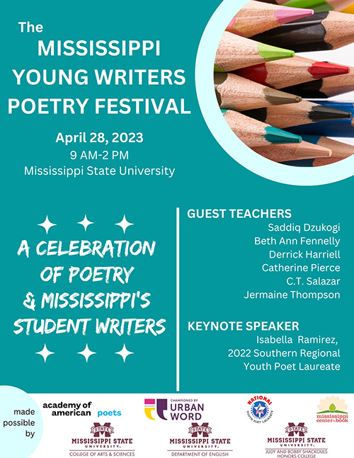 Mississippi Young Writers Poetry Festival