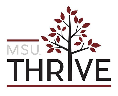 Logo for MSU’s Thrive Scholars program