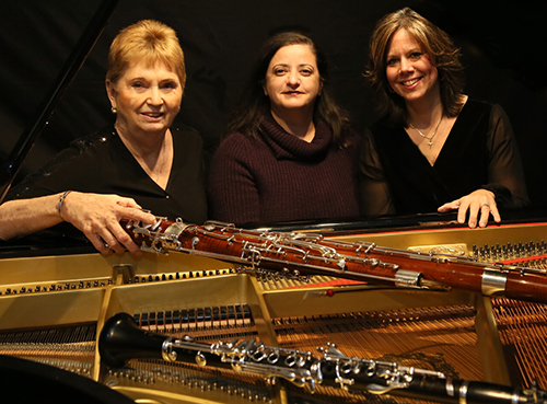 Millenia Musicae trio of MSU faculty members Denis Rowan, Sheri Falcone and Rosângela Yazbec Sebba