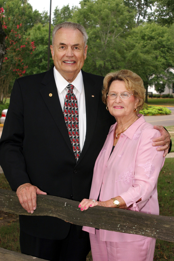 V. Clyde Muse of Raymond is pictured with his late wife Vashti U. Muse. (Photo submitted)