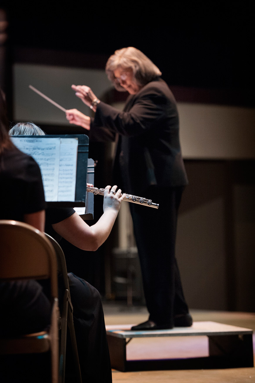 The Mississippi State University Wind Ensemble’s 2016 spring concert will feature a range of musical styles. Sponsored by the music department, the free Thursday [April 7] program begins at 7:30 p.m. in the Bettersworth Auditorium of historic Lee Hall. (Photo by Megan Bean)