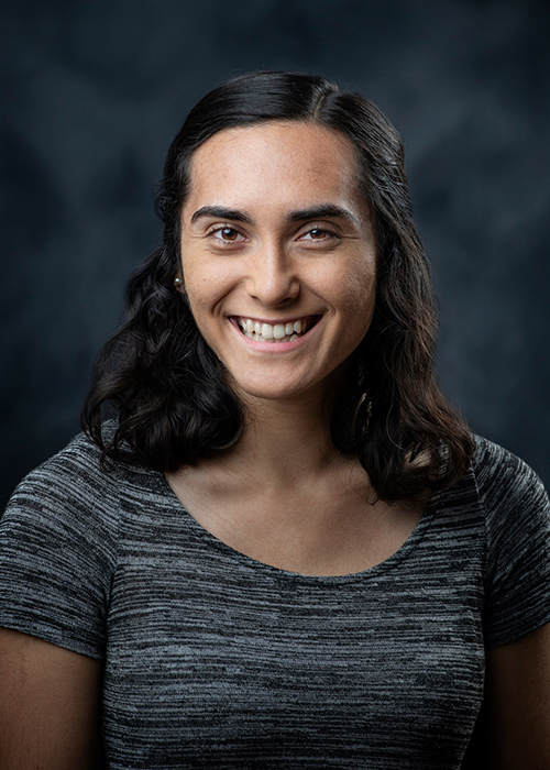 Studio portrait of Shanika Musser