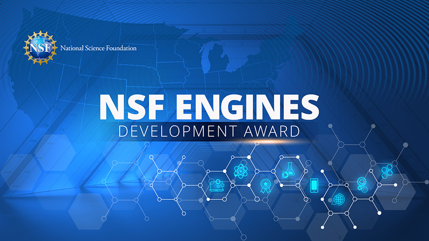 An NSF graphic promoting the Engine Development Awards