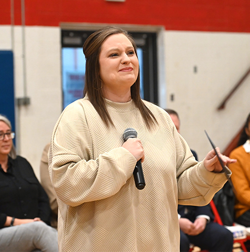 Kristien Long at Neshoba Central Elementary