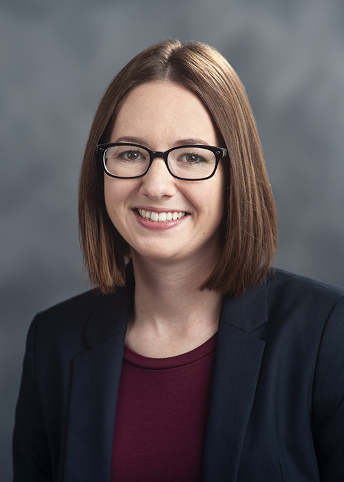 Studio portrait of Nicole Reeder