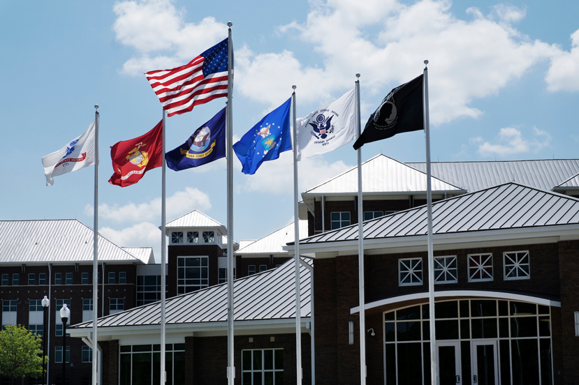 Mississippi State University is ranked No. 31 in the Military Times Best for Vets: Colleges 2017 rankings. Nusz Hall, pictured, houses the university’s G.V. “Sonny” Montgomery Center for America’s Veterans. (Photo by Megan Bean)