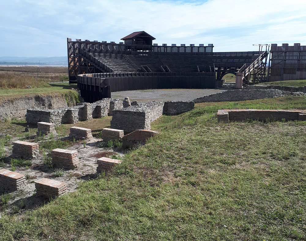 A picture of ancient Roman ruins in Serbia