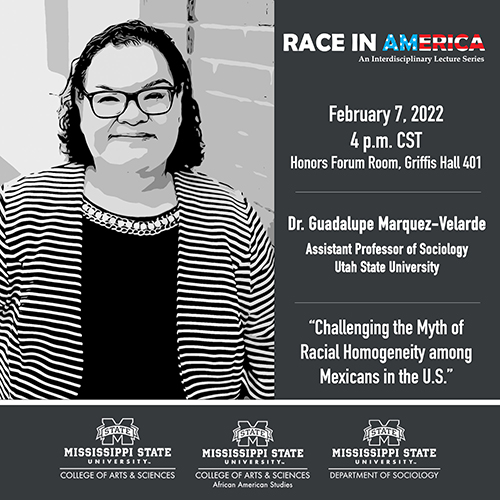 Graphic promoting the Race in America Lecture Series