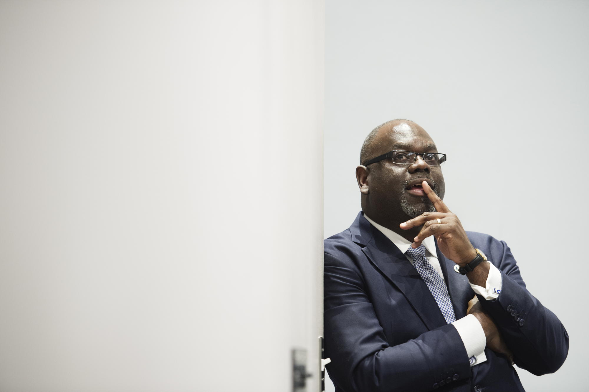 U.S. District Judge Carlton Reeves encouraged Mississippi State students to vote and fulfill their civic duty to serve on jury. The Yazoo City native and university’s 2016 Distinguished Jurist Award recipient also advised his audience to seek additional opportunities to make a positive impact on the university, state and country. (Photo by Megan Bean)  