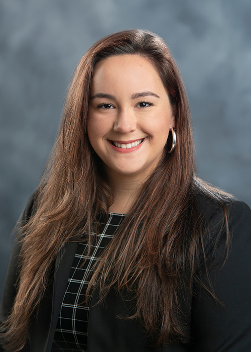 Studio portrait of Mia Rodriguez