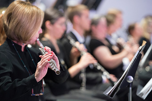 The Starkville-Mississippi State University Symphony Orchestra is sponsoring a free “Winter Winds” concert Saturday [Jan. 13] at 7:30 p.m. in historic Lee Hall’s Bettersworth Auditorium. (Photo by Megan Bean)