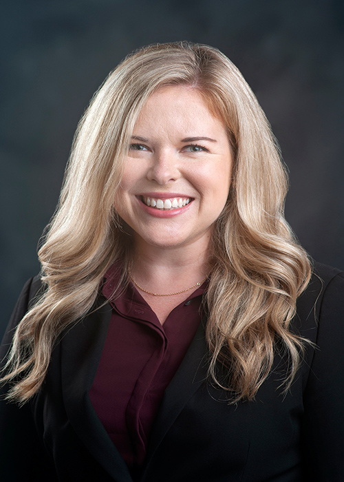 Studio portrait of Hallie Smith