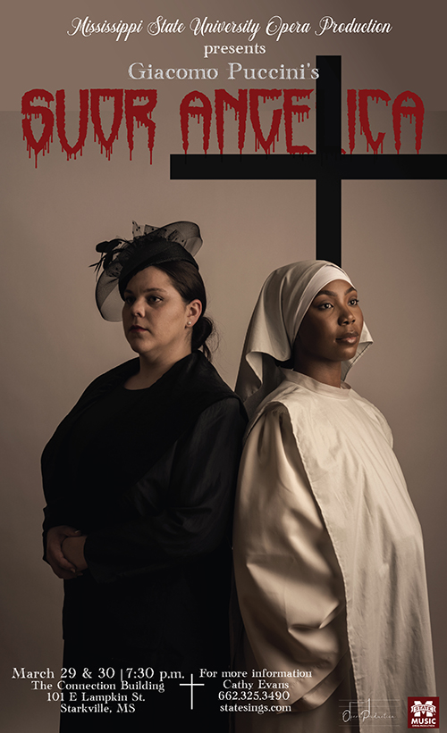 On March 29 and 30, Mississippi State's Opera Production program is presenting 7:30 p.m. performances of Giacomo Puccini’s “Suor Angelica” at First United Methodist Church’s Connection Center, 101 E. Lampkin St. in Starkville. (Photo submitted)