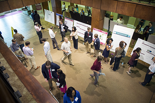 Hosted by the Judy and Bobby Shackouls Honors College, Mississippi State’s annual Summer Undergraduate Research Symposium received more than 70 project submissions in biological sciences and engineering, physical sciences and engineering, and social sciences. A dozen were honored with first-, second- and third place awards by a team of 19 faculty members of varying academic disciplines. (Photo by Russ Houston)