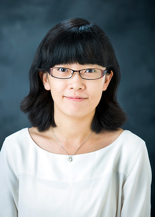 Studio portrait of Meg Tian