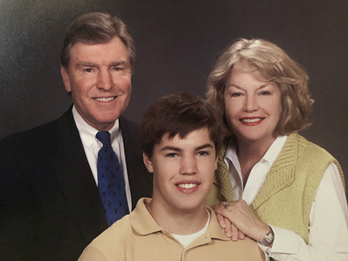 Doug and Nancy Todd with their son John (Submitted photo) 